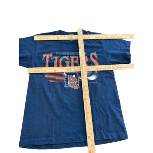 "COMPETITOR" VIntage Detroit Tigers T-Shirt SZ L Baseball Y2K 1994 Grandpa Core - Picture 4 of 8